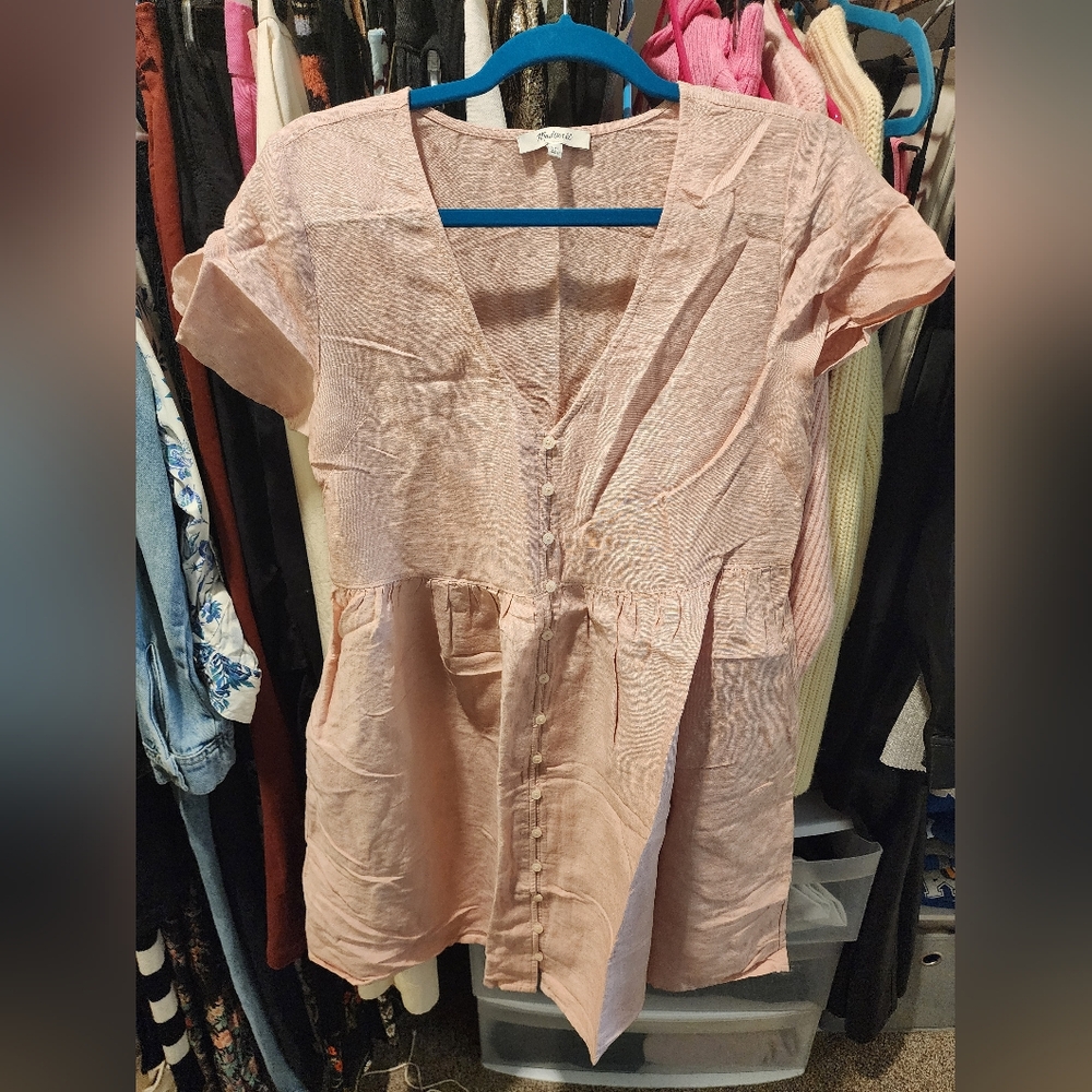 Madewell Mini Shift Dress